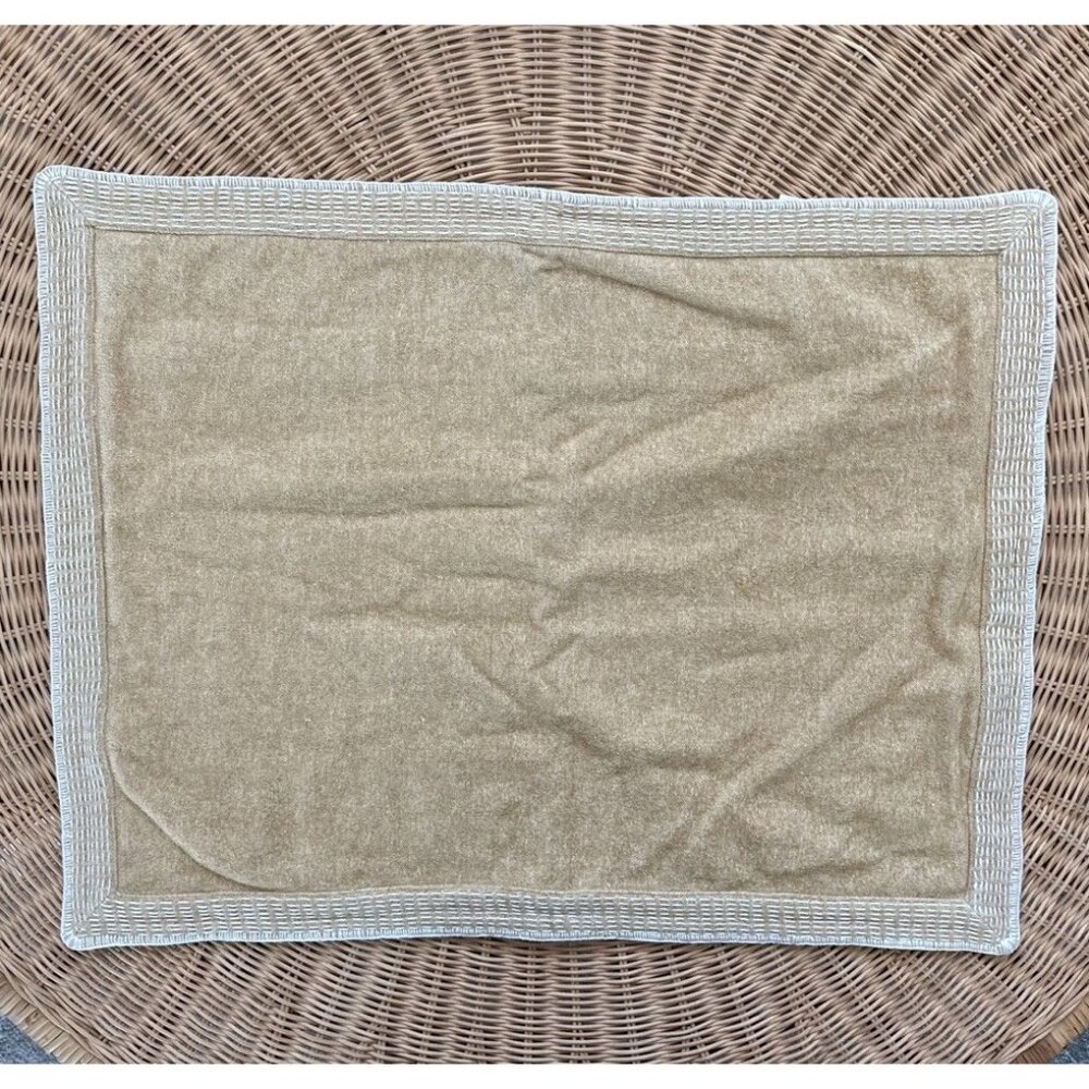 NEW Serena & Lily Linen Chenille Pillow Cover (18”x24”)-Wheat Brown